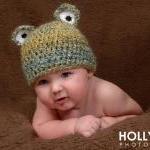 Crochet Frot Hat Newborn To Toddler Sizes..